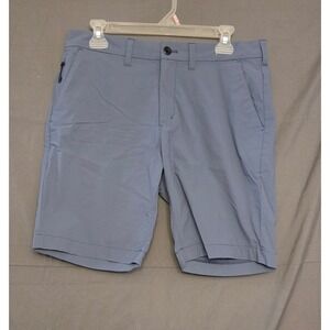 Express Stretch Moisture Wicking Ultra Light Shorts Men's Size 32 Blue